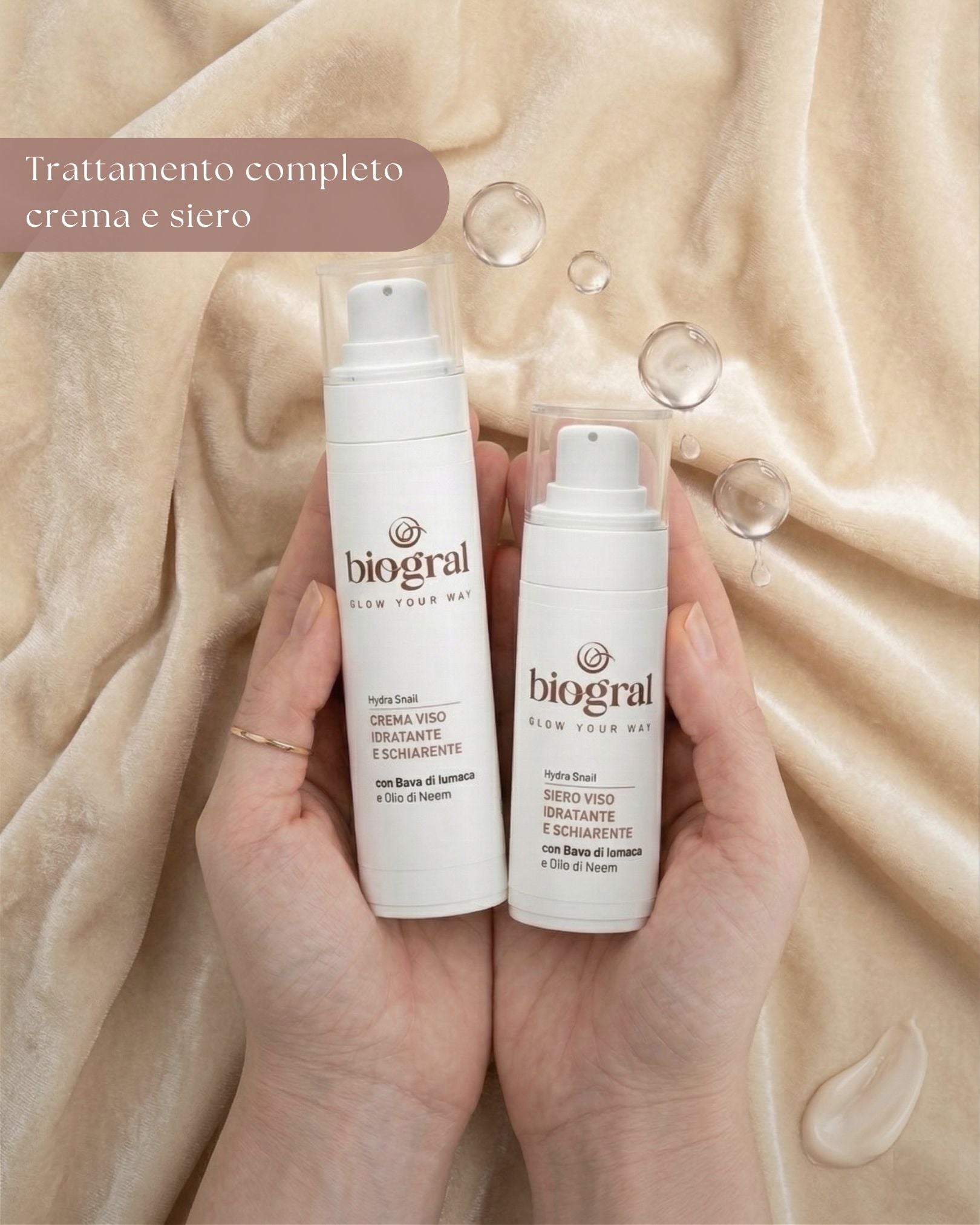 Kit Anti Macchie Rigenerante e Schiarente Hydra Snail