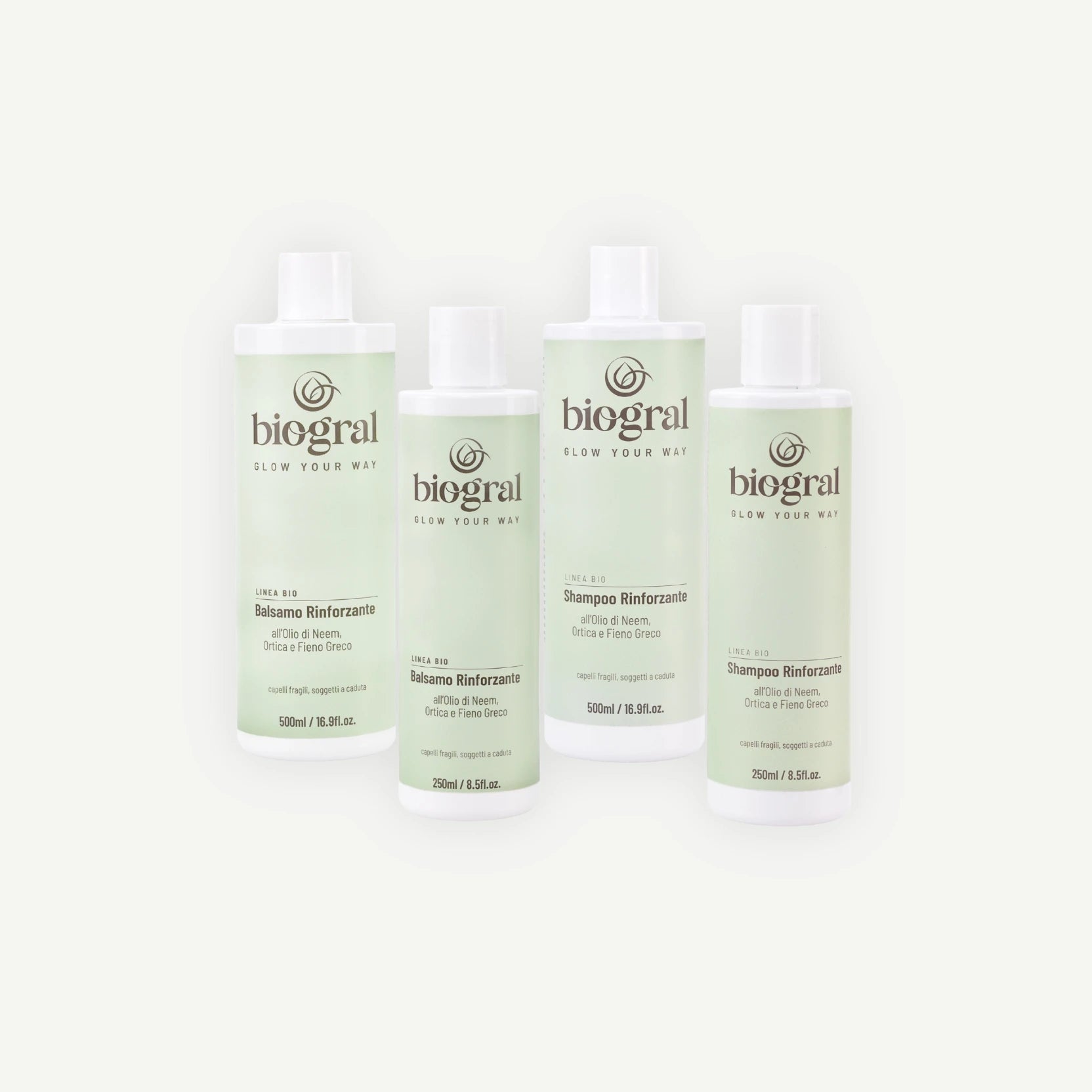 Shampoo e Balsamo rinforzanti all'Olio di Neem Biologico