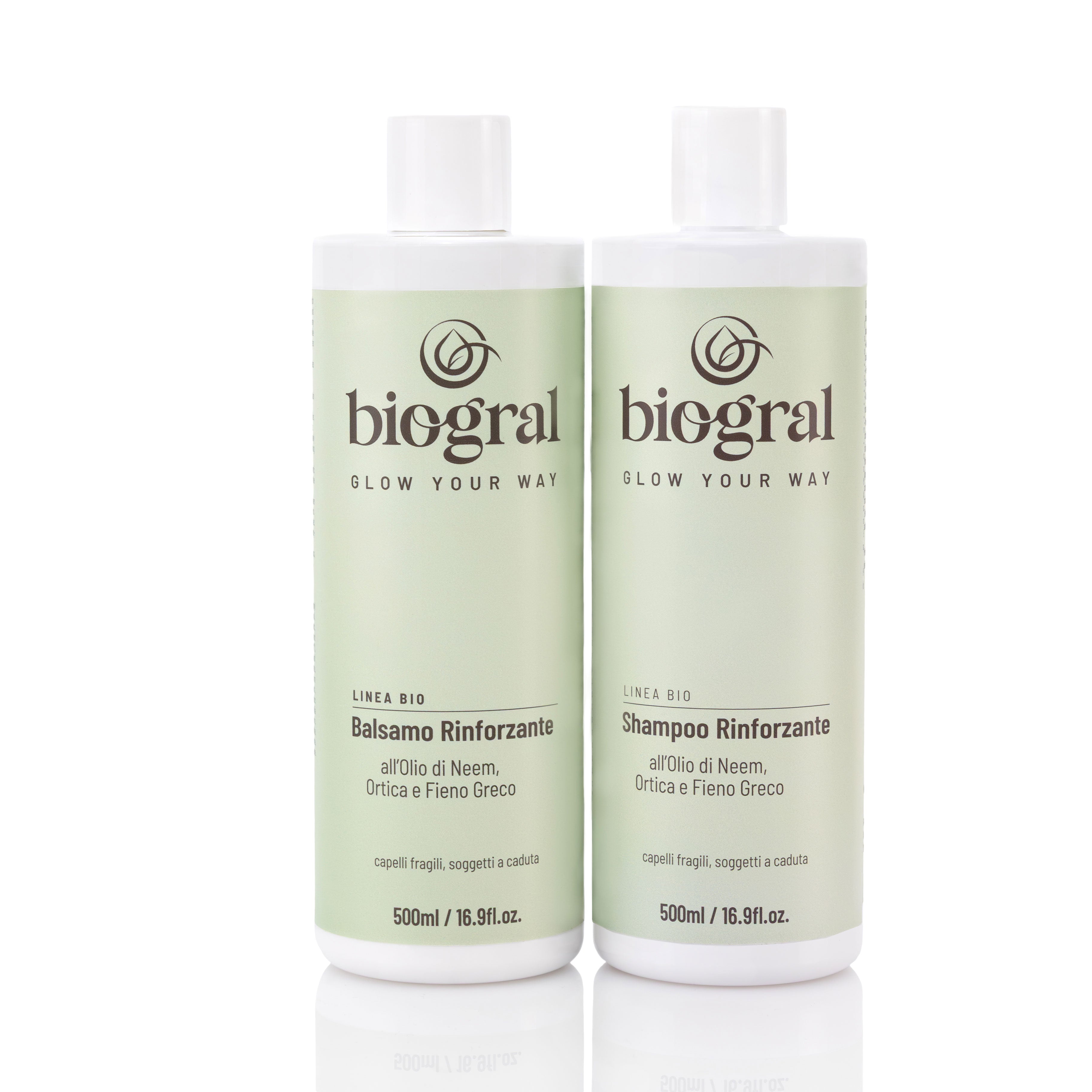 Shampoo e Balsamo rinforzanti all'Olio di Neem Biologico