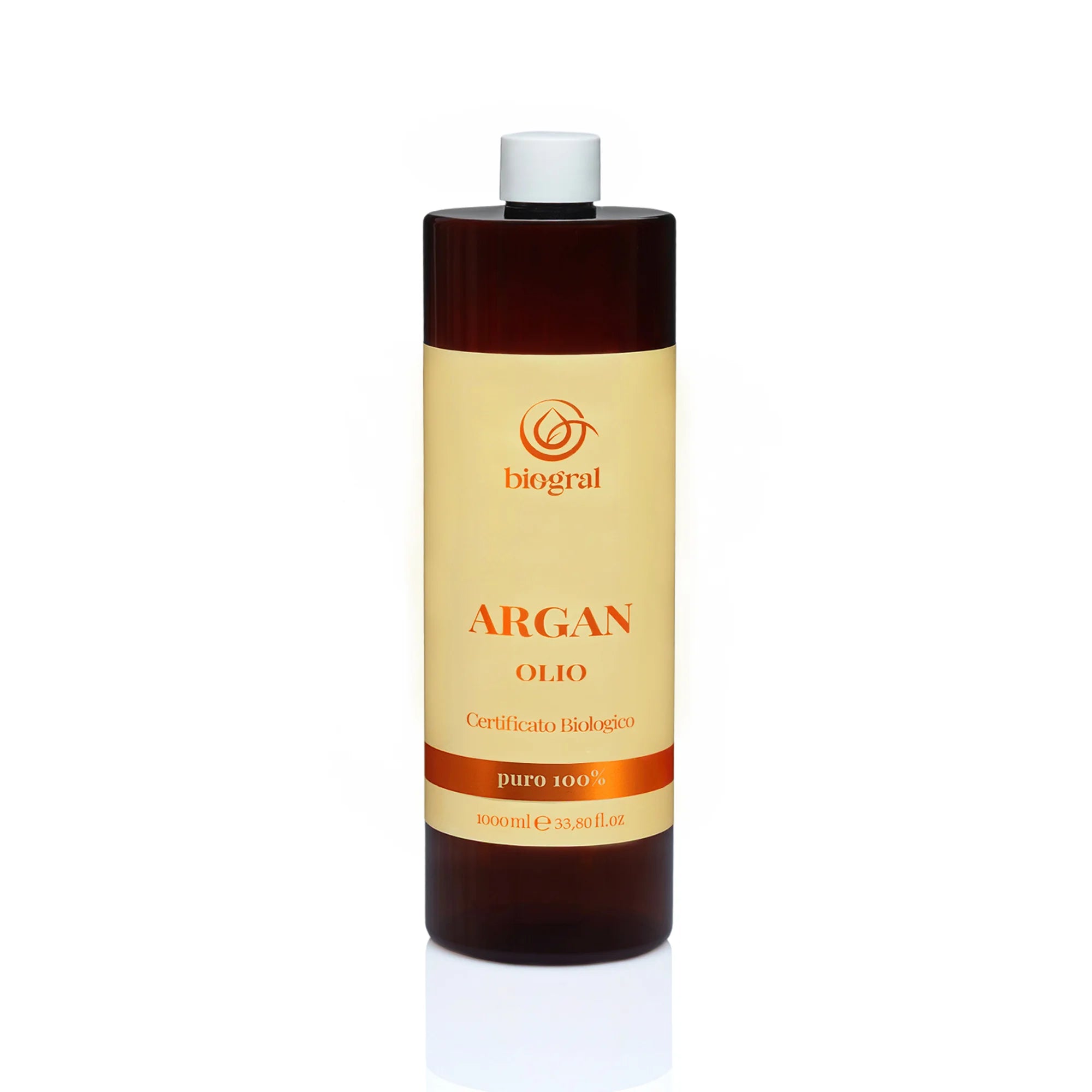 Olio di Argan Puro Biologico - Certificato ECOCERT Cosmos Organic