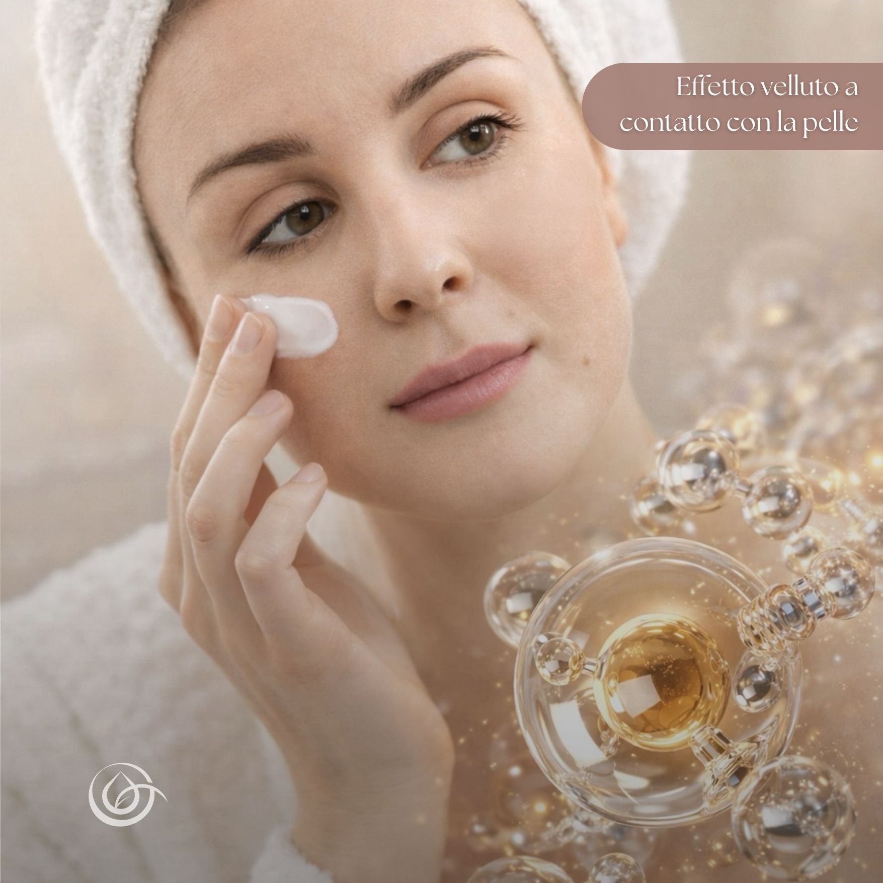 HydraLift Crema Viso Colloidale ai Peptidi Bioattivi con Oro, Argento e Platino Colloidali (50 ml)