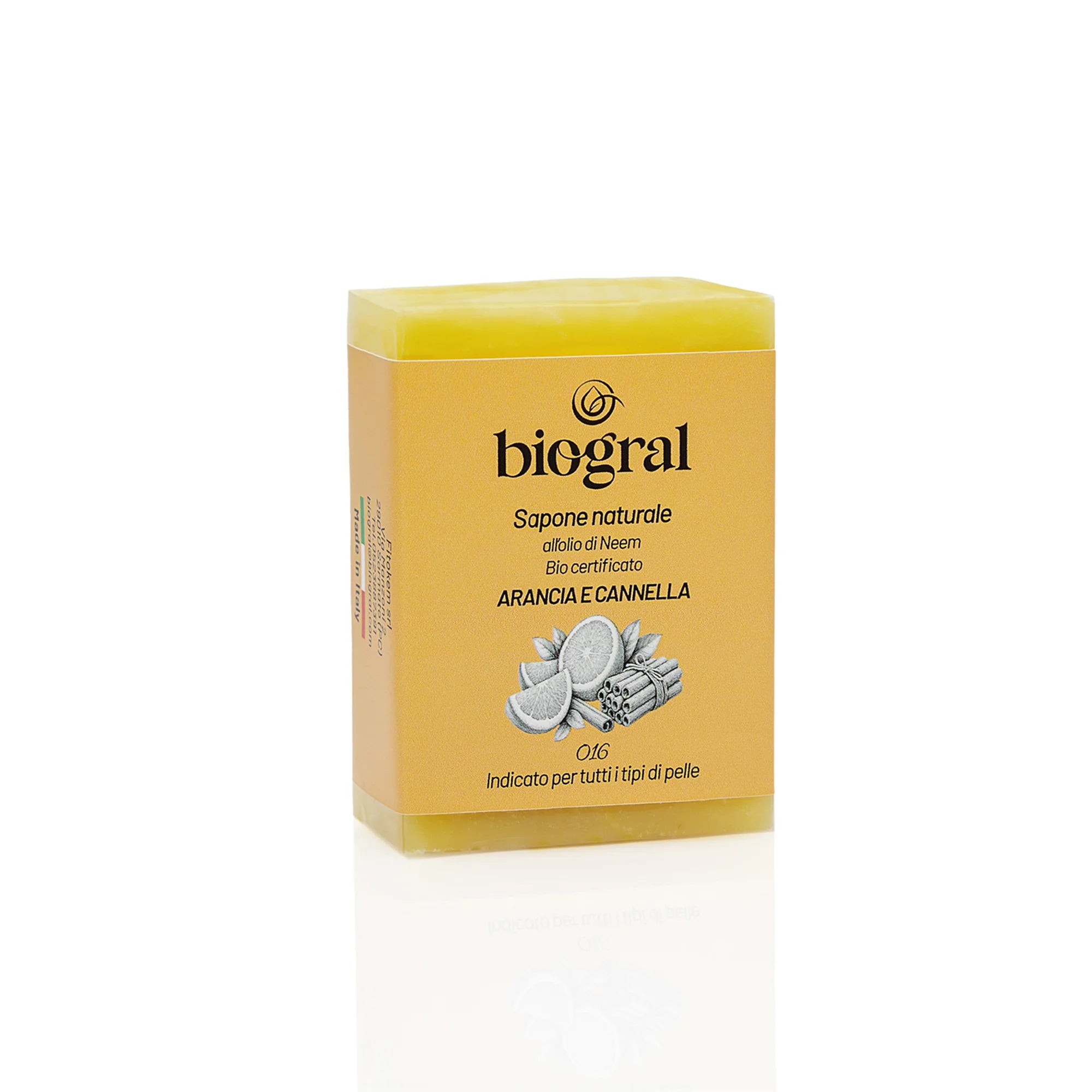 Saponetta arancia e cannella (100 gr)