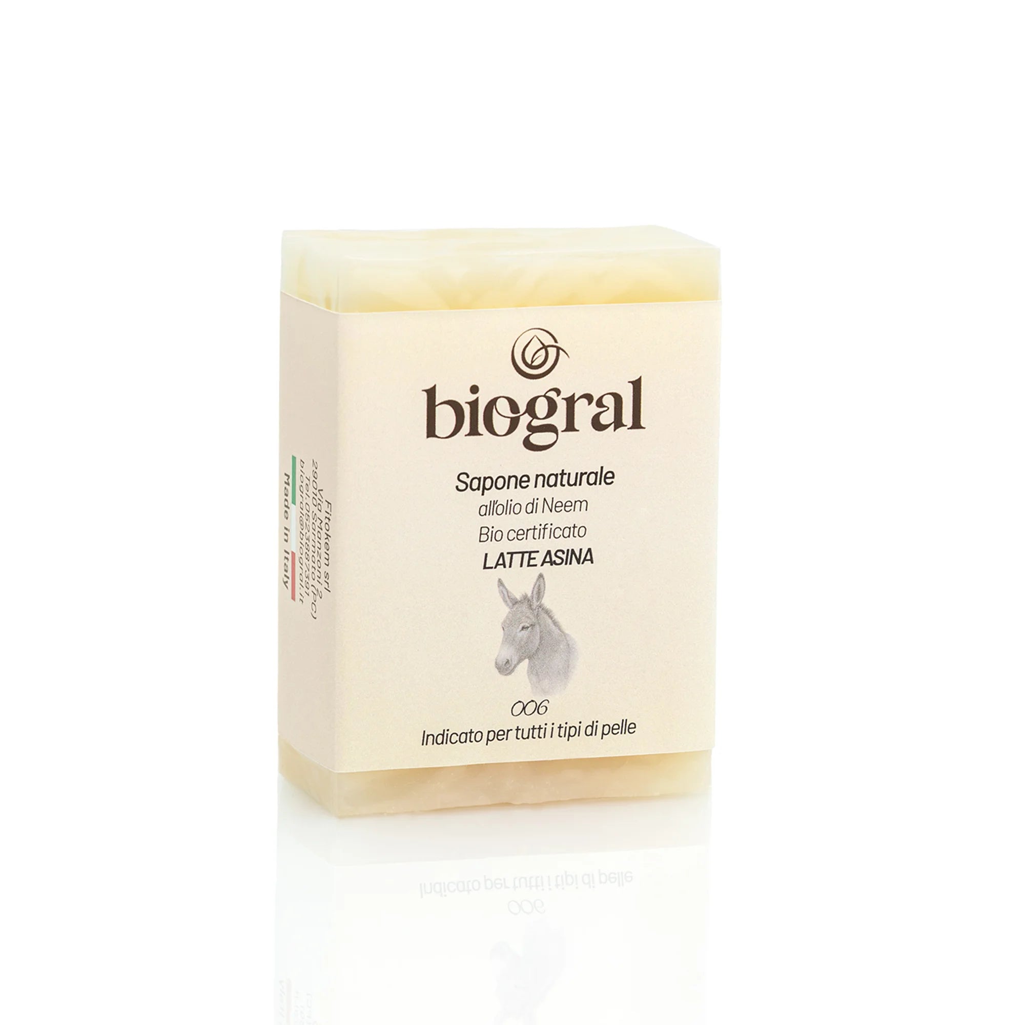 Sapone Latte Asina (100gr.)