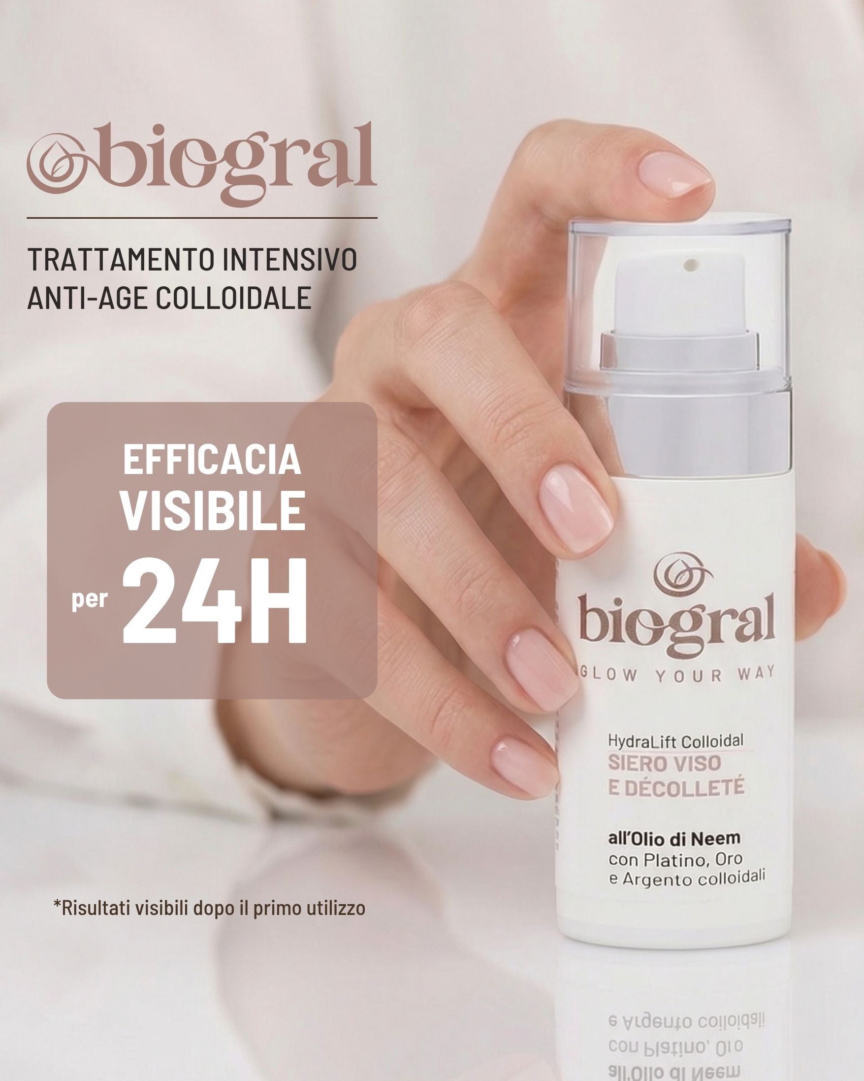 HydraLift Colloidal Siero Viso & Décolleté (30 ml)