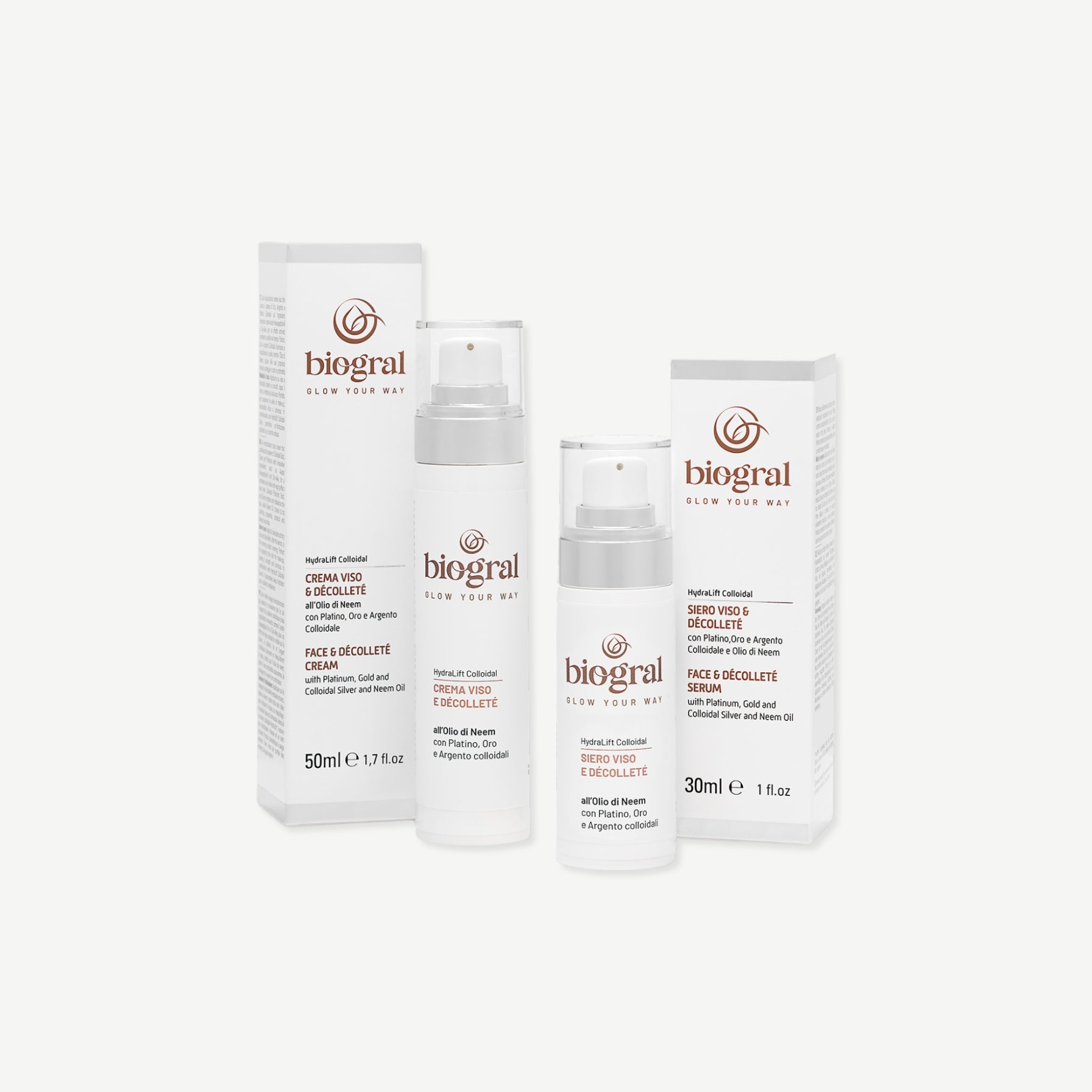 Kit siero e crema HydraLift Colloidal